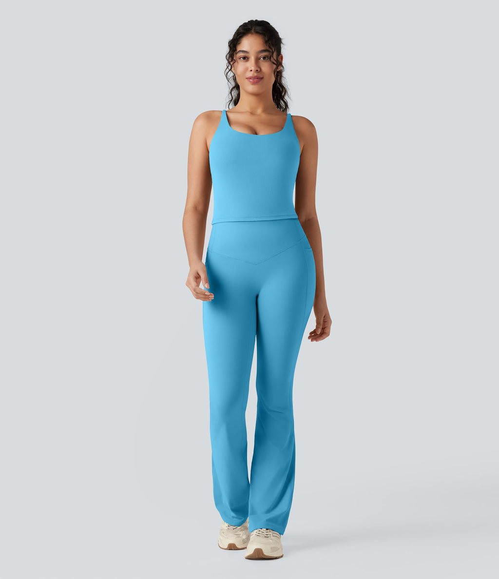Débardeur yoga Halara UltraSculpt™ col U