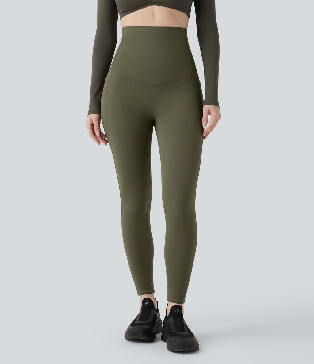 Legging d'entraînement Halara UltraSculpt™ Extra Heat taille ultra-haute gainant avec poches