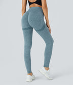 Legging push-up taille haute froncé sans couture OneForm Seamless Flow