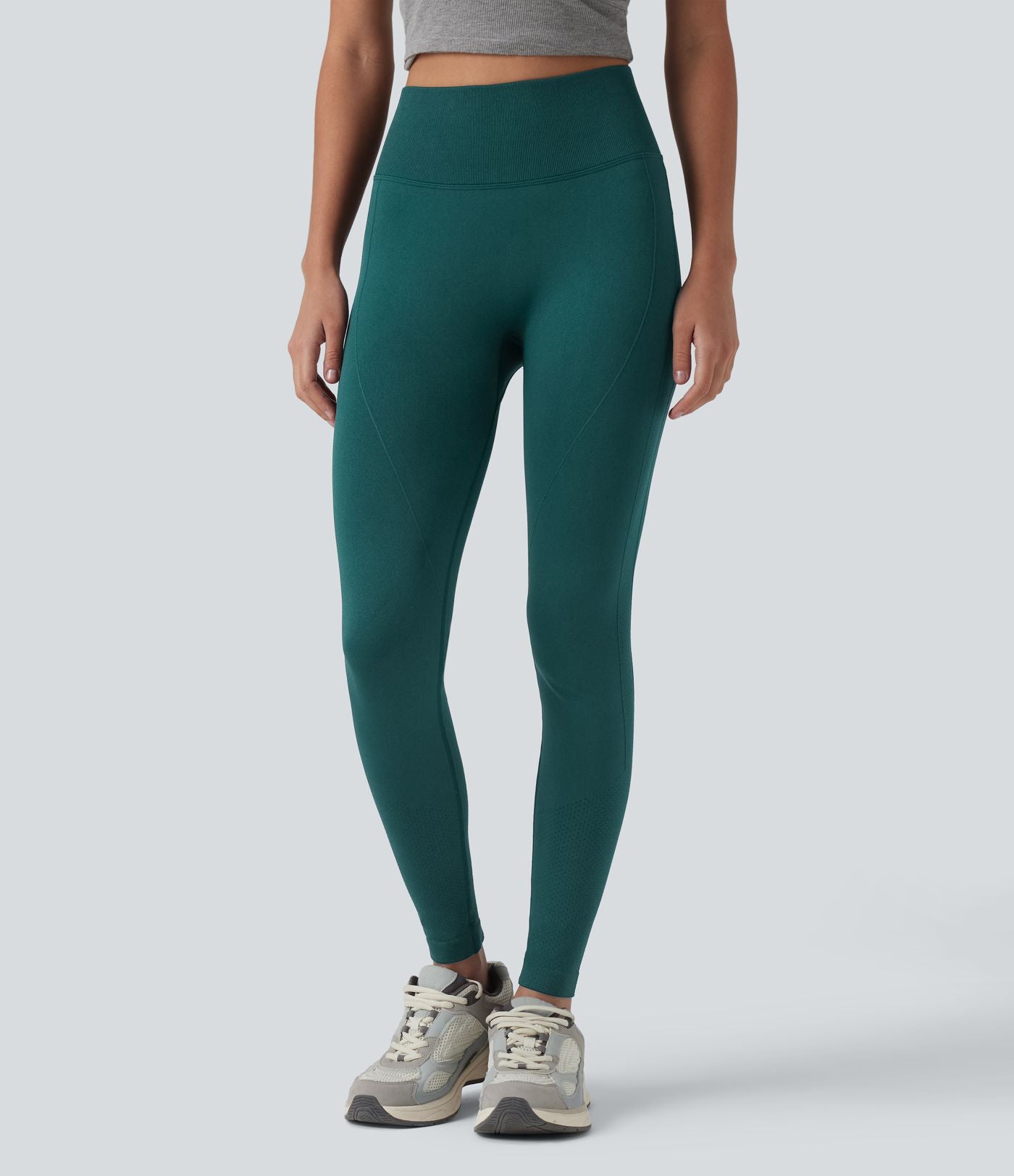 Seamless Flow Legging yoga taille haute gainant et sculptant