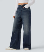 Jean fluide Halara Flex™ taille mi-haute avec poches