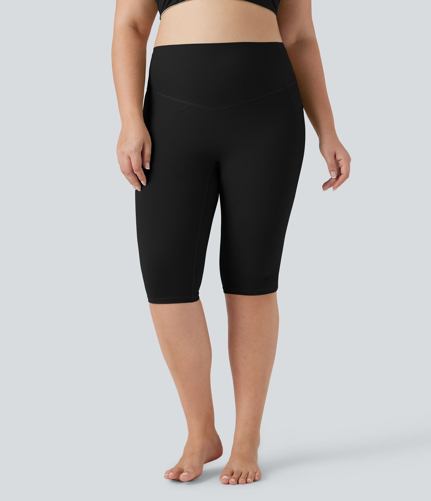 Legging corsaire de yoga gainant taille haute grande taille avec poches Halara UltraSculpt™