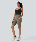 Short cycliste 12,5 cm d'entraînement gainant taille haute avec poches Halara UltraSculpt™