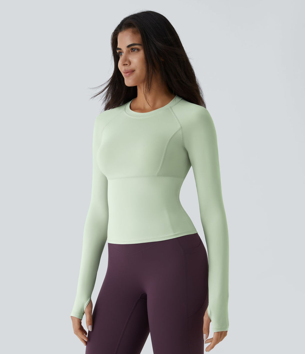 Top Sport Yoga Uni Trous pour les Pouce