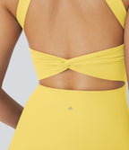 Softlyzero™ Airy Robe Sport Torsadée Dos Nu Édition Easy Peasy