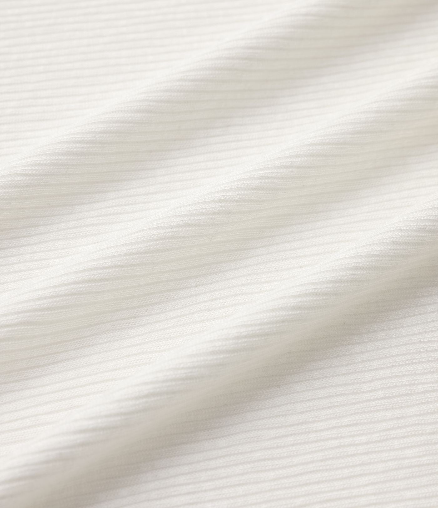 T-shirt décontracté maille côtelée semi-transparent col rond manches longues