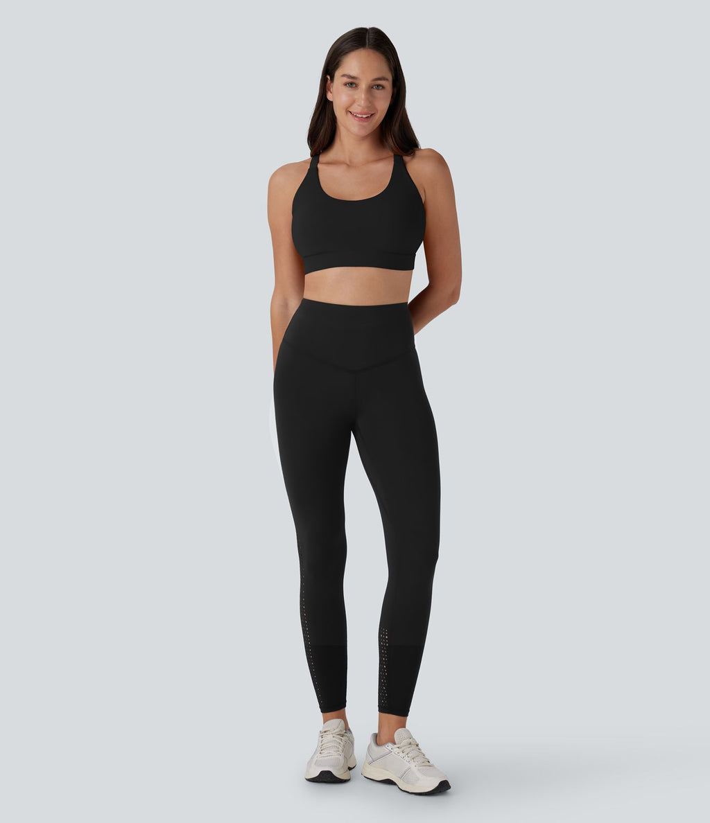 Brassière de sport entraînement SpeedWave™ soutien intermédiaire coques moulées perforé crochet réglable séchage rapide bonnets A-D