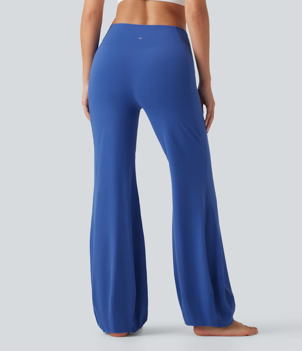 SoftlyZero™ Jogging de danse croisé taille haute avec poches - UPF50+