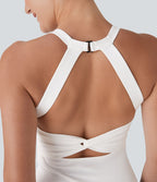 Débardeur yoga SoftlyZero™ Plush à découpes A-D