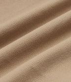 Jupe chino décontractée en coton 2 en 1 à taille haute et fermeture éclair invisible