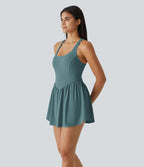 Robe de sport mini 2-en-1 Breezeful™ corset fluide séchage rapide avec poche padel/pickleball A-C