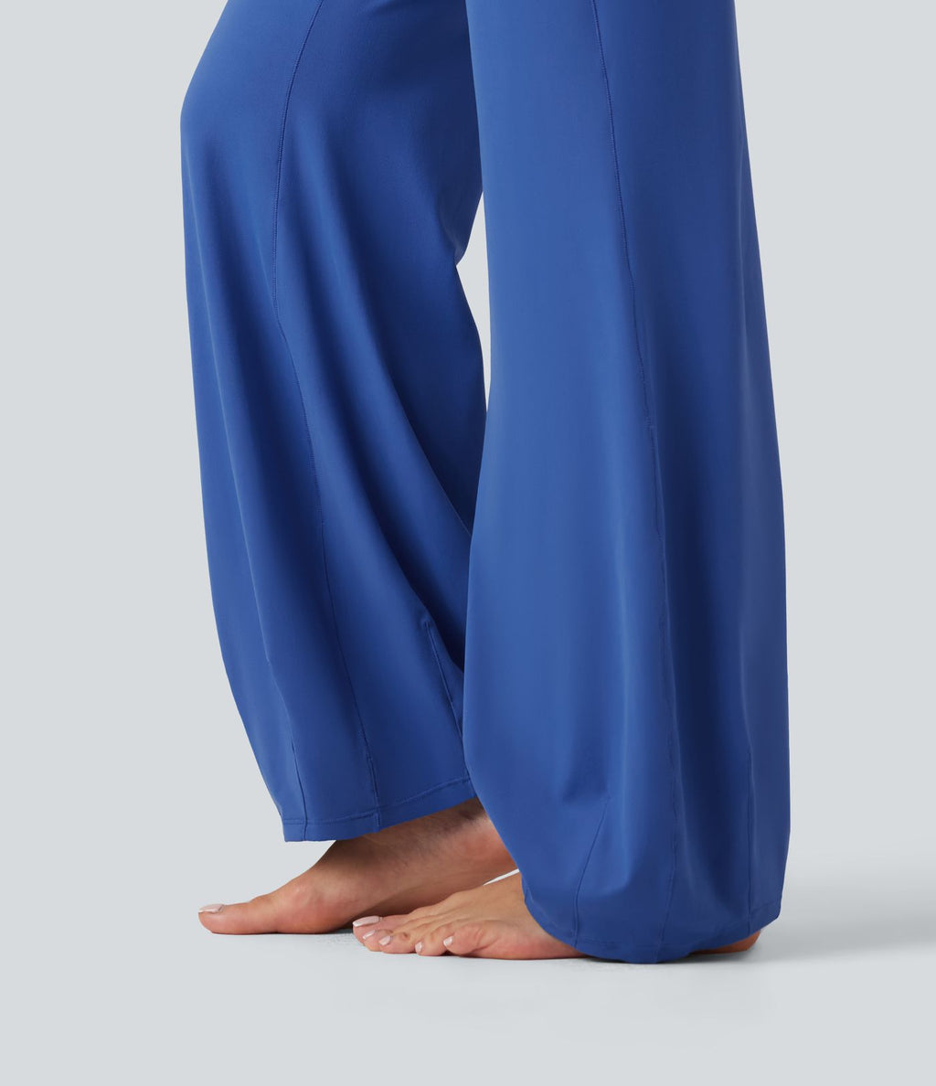 SoftlyZero™ Jogging de danse croisé taille haute avec poches - UPF50+