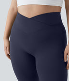 Softlyzero™ Legging Grande Taille Pleine Longueur Taille Haute Poches Latérales Croisée - UPF50+