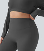 Pantalon yoga évasé gainant sculptant grande taille taille haute Halara UltraSculpt™