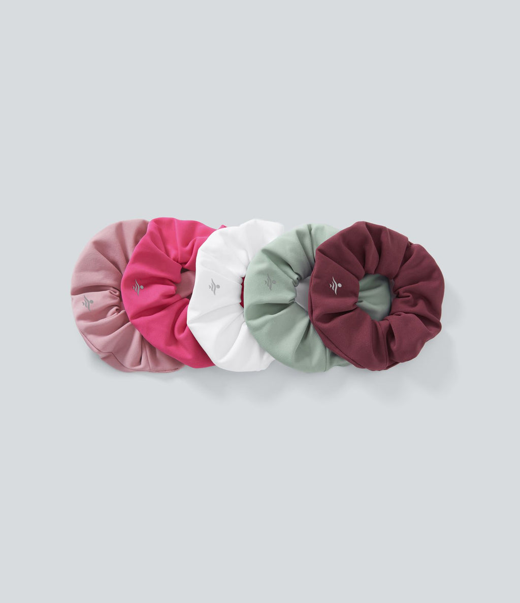Softlyzero™ Chouchou Plissé Uni Aléatoire 1pc