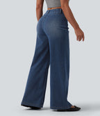 Halara Flex™ Jean casual taille haute ventre plat