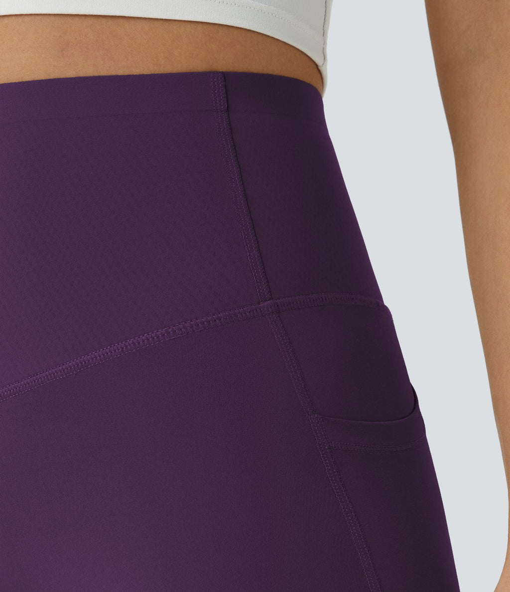 Legging d'entraînement gainant galbant taille haute avec poches Halara UltraSculpt™