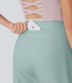 Bermuda SoftlyZero™ Airy de yoga taille haute avec poches multiples et effet frais InstantCool