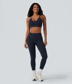 Brassière de sport yoga maintien léger sans couture OneForm Seamless Flow