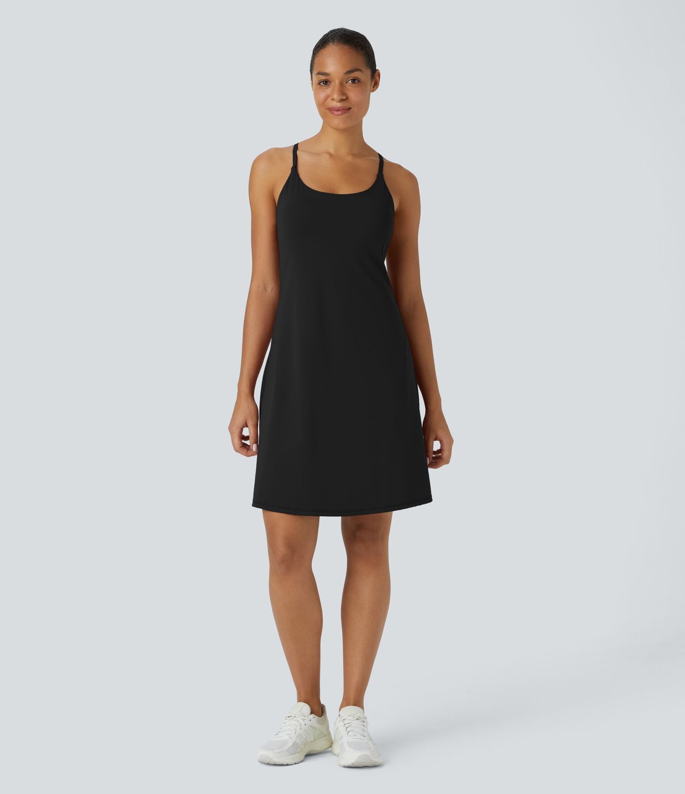 Softlyzero™ Airy Robe Sport Dos Nu Découpé Sangle Réglable Poche 2-en-1 Cool Touch Robe-Easy Peasy Edition-UPF50+ Plus Longue