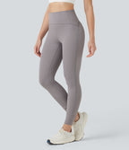 Legging de randonnée gainant taille haute réfléchissant avec poches - UPF50+ SoftlyZero™