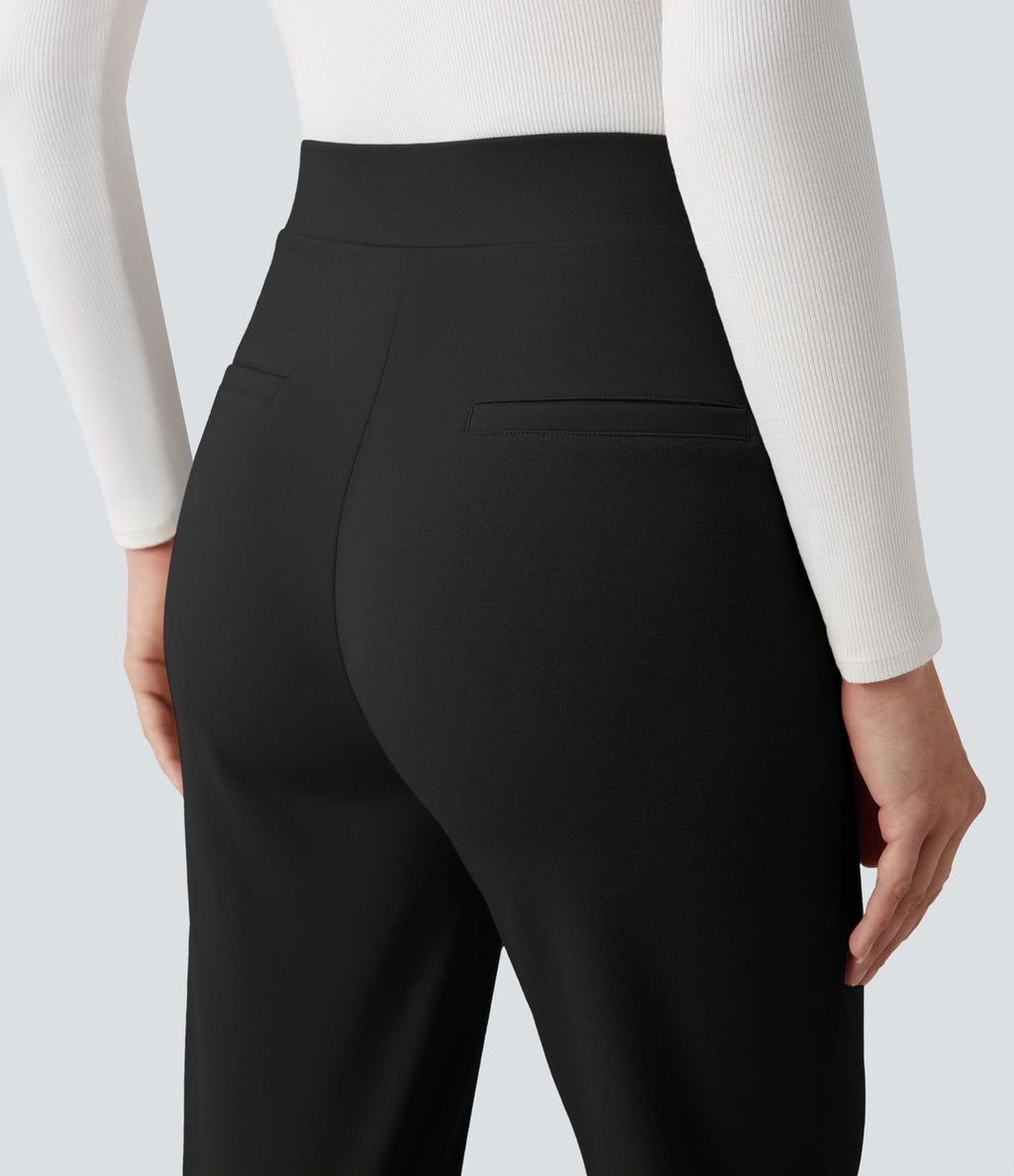 Pantalon de travail fuselé taille haute Halara Flex™ avec poches