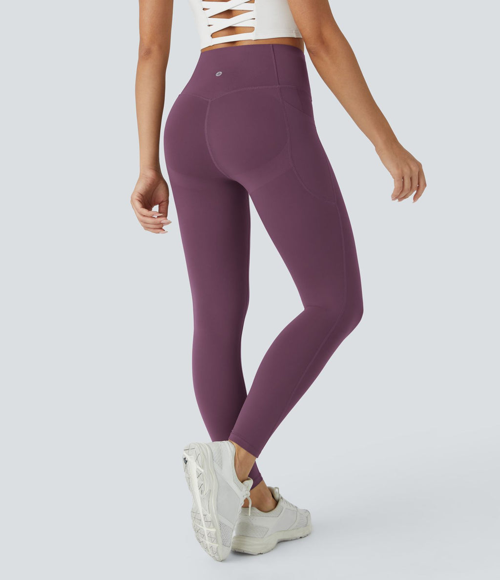 Legging d'entraînement gainant galbant taille haute avec poches Halara UltraSculpt™