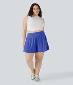 Short tailleur 2-en-1 Cool Touch yoga taille très haute Softlyzero™ Airy grande taille 17,5 cm avec poches