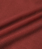 Top gaufré à capuche col Henley manches longues