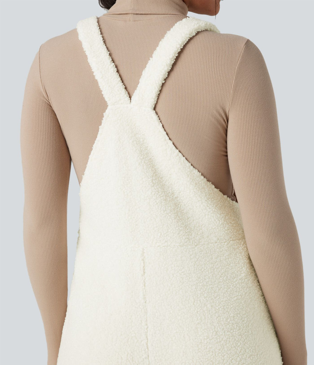 Salopette sherpa avec poches