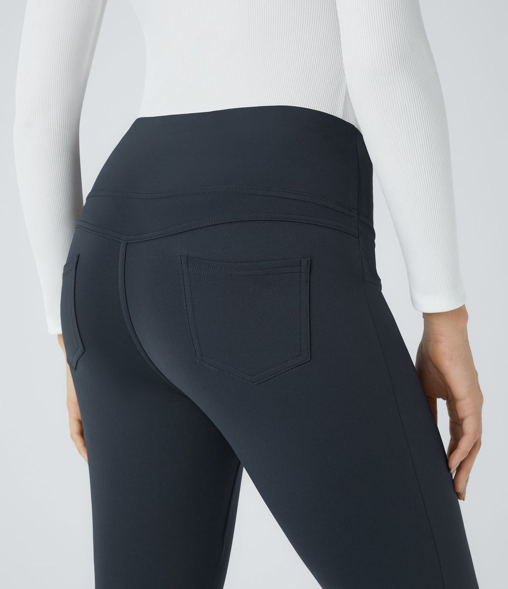 Pantalon de travail fuselé taille haute Halara Flex™ DayStretch avec poches