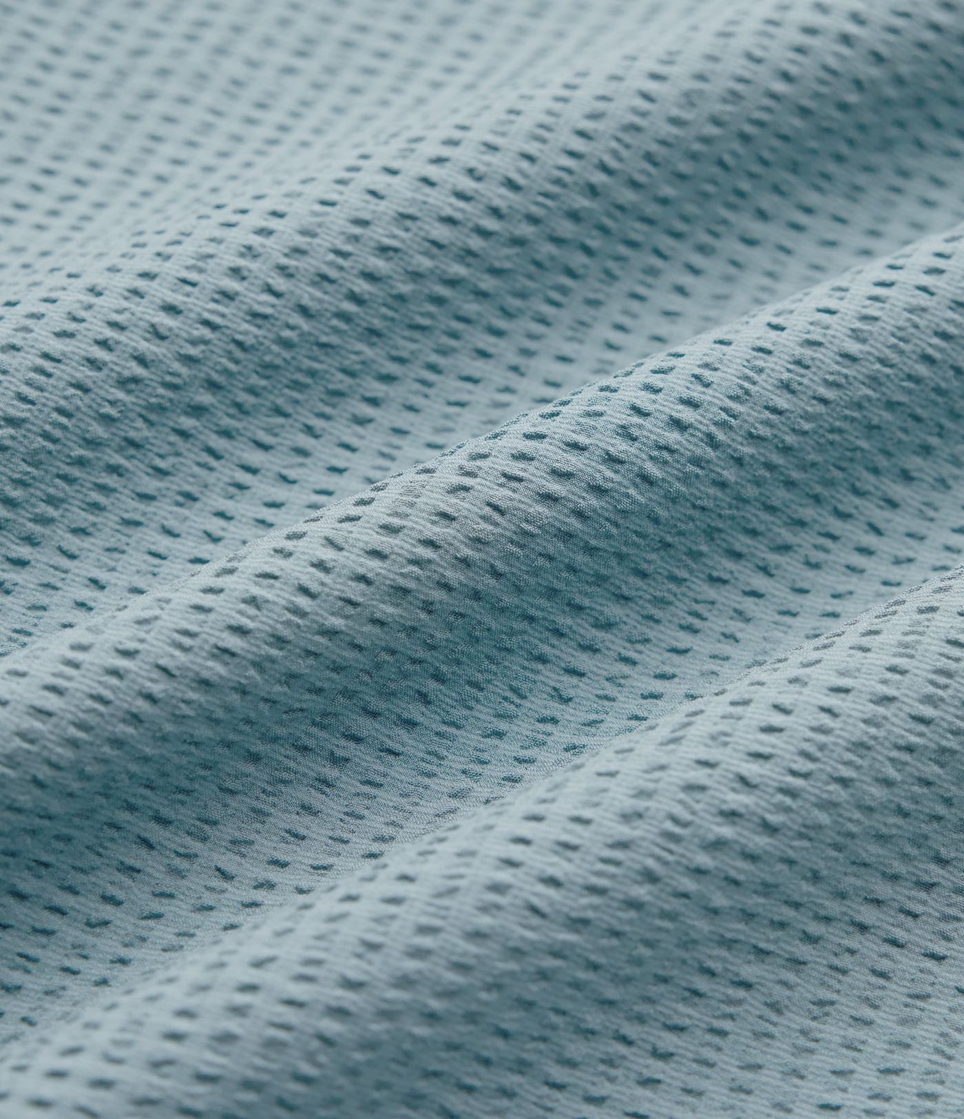 Robe fluide casual mi-longue texturée froncée et smockée