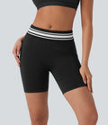 Short cycliste taille haute color block repliable sans couture OneForm Seamless Flow