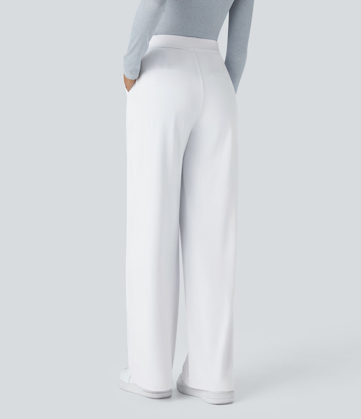 Pantalon tailleur Halara Flex™ DayStretch coupe droite taille haute avec poches