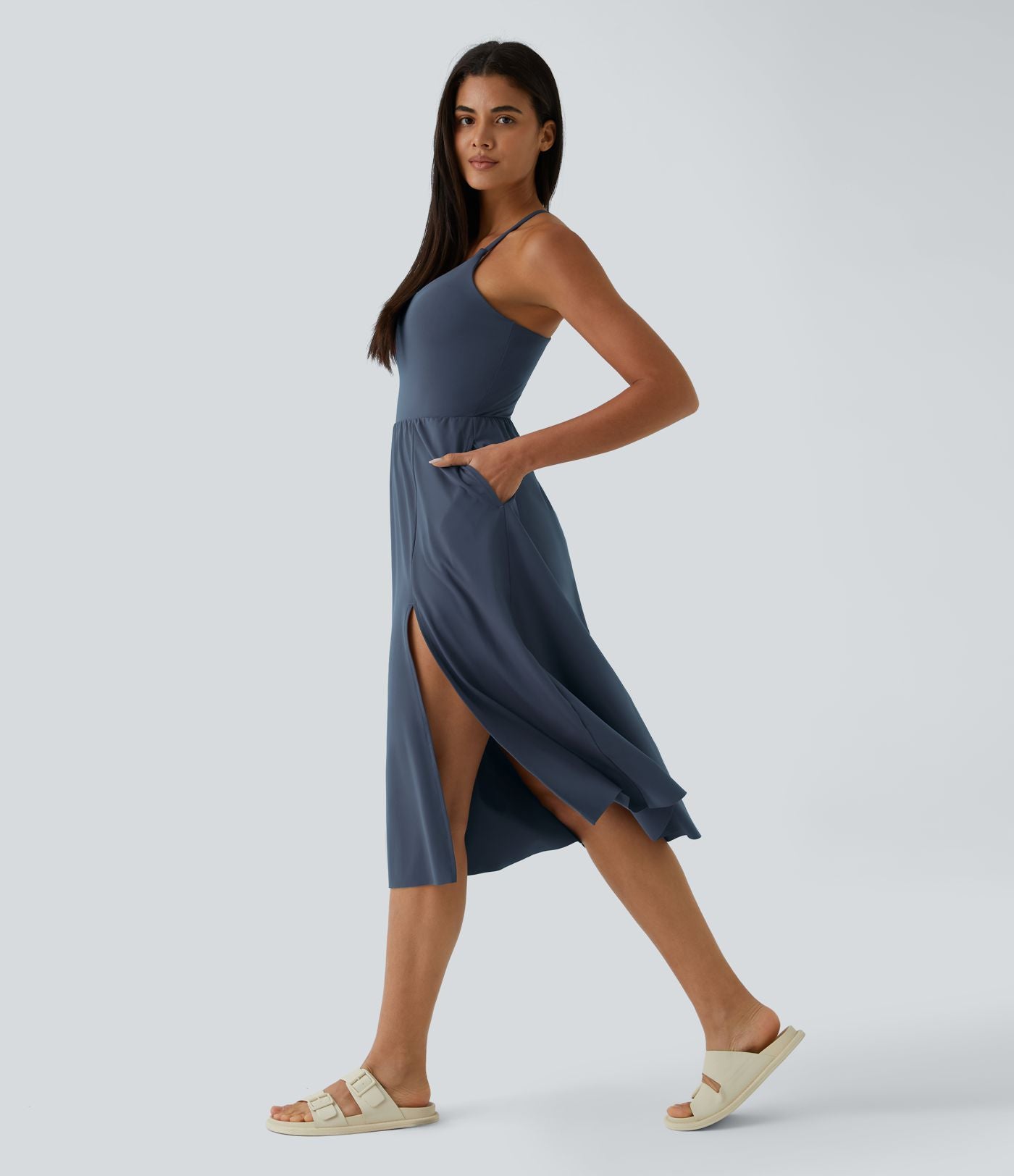 Quotidien Robe Mi-Longue Chill - La Land