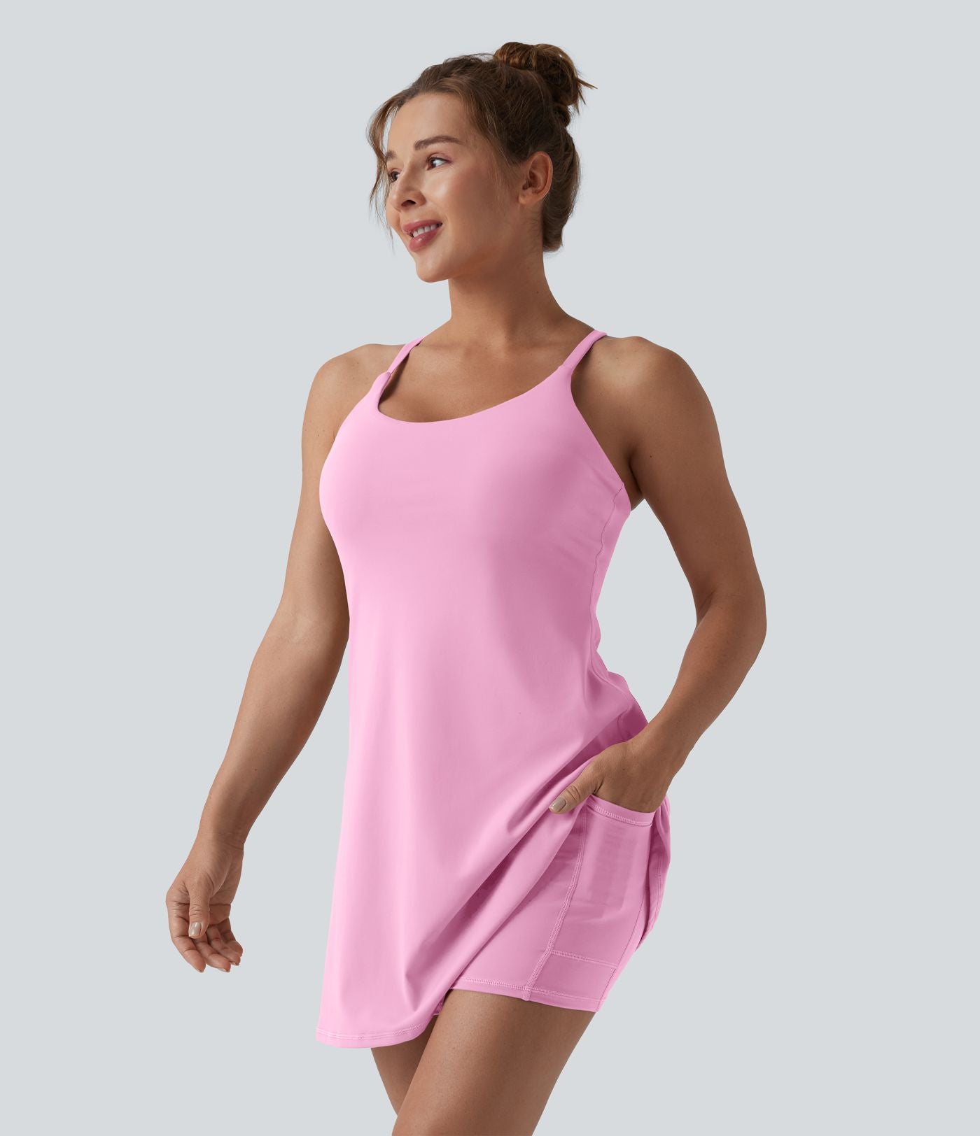 Robe sport dos nu Softlyzero™ Plush - Édition Easy Peasy E-G