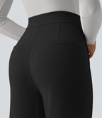 Pantalon tailleur capri large Halara Flex™ taille haute avec poches