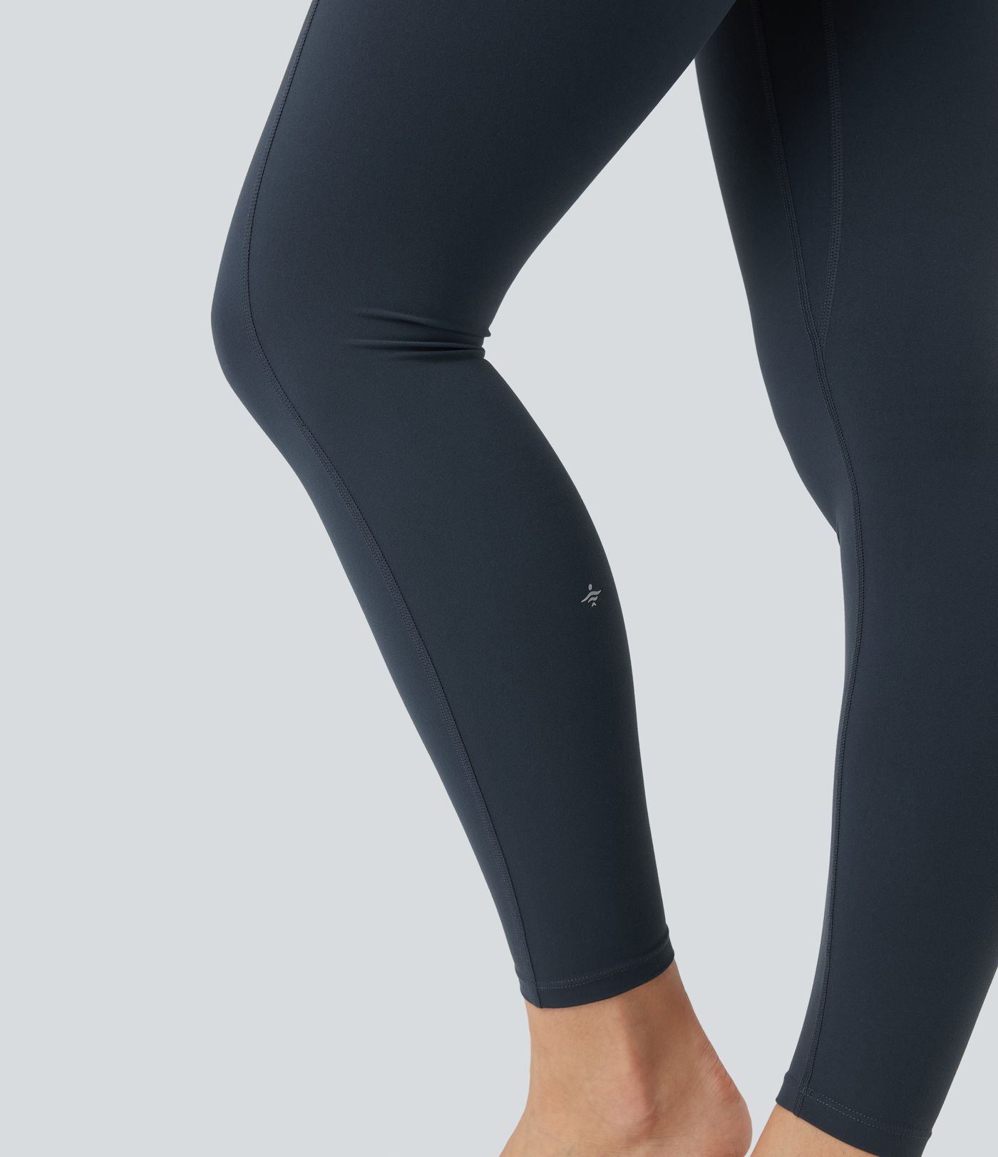 Short cycliste 7,5 cm de yoga gainant taille haute à blocs de couleurs et séchage rapide SoftlyZero™