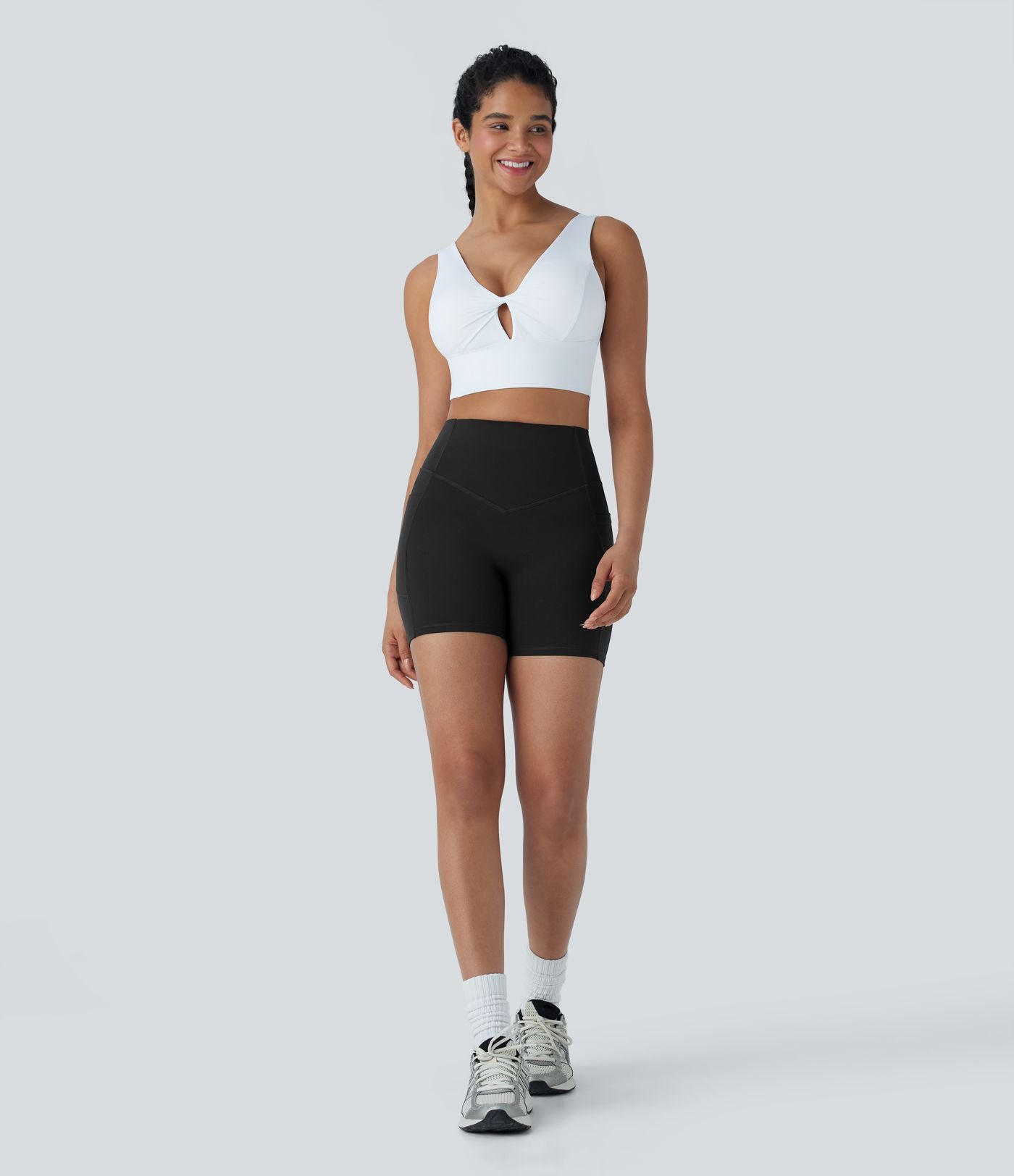 Legging d'entraînement gainant taille haute avec poches Halara UltraSculpt™