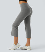 Legging yoga capri évasé taille haute DayStretch avec poches