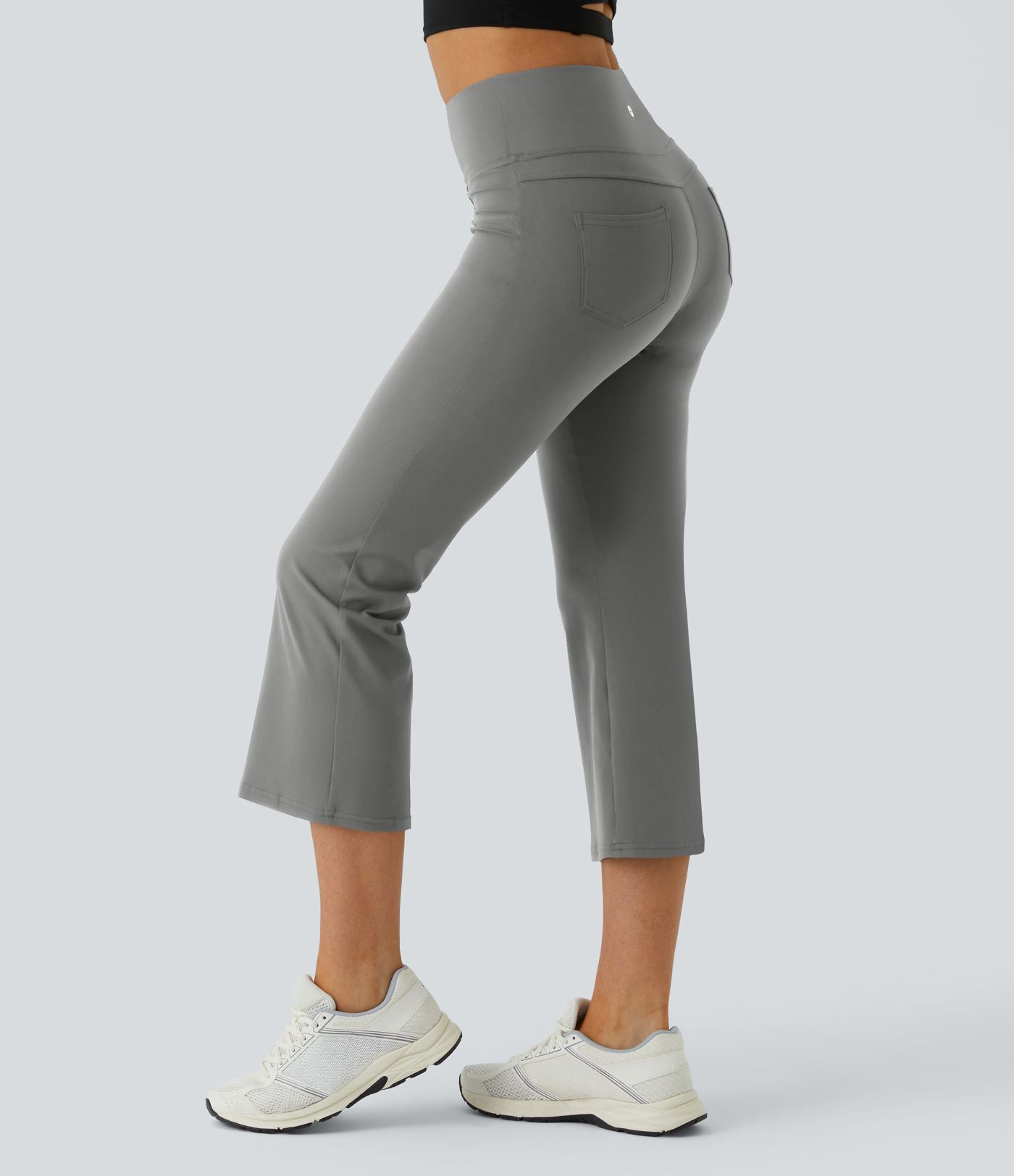 Legging yoga capri évasé taille haute DayStretch avec poches
