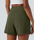 Short de travail large taille haute DayStretch avec poches
