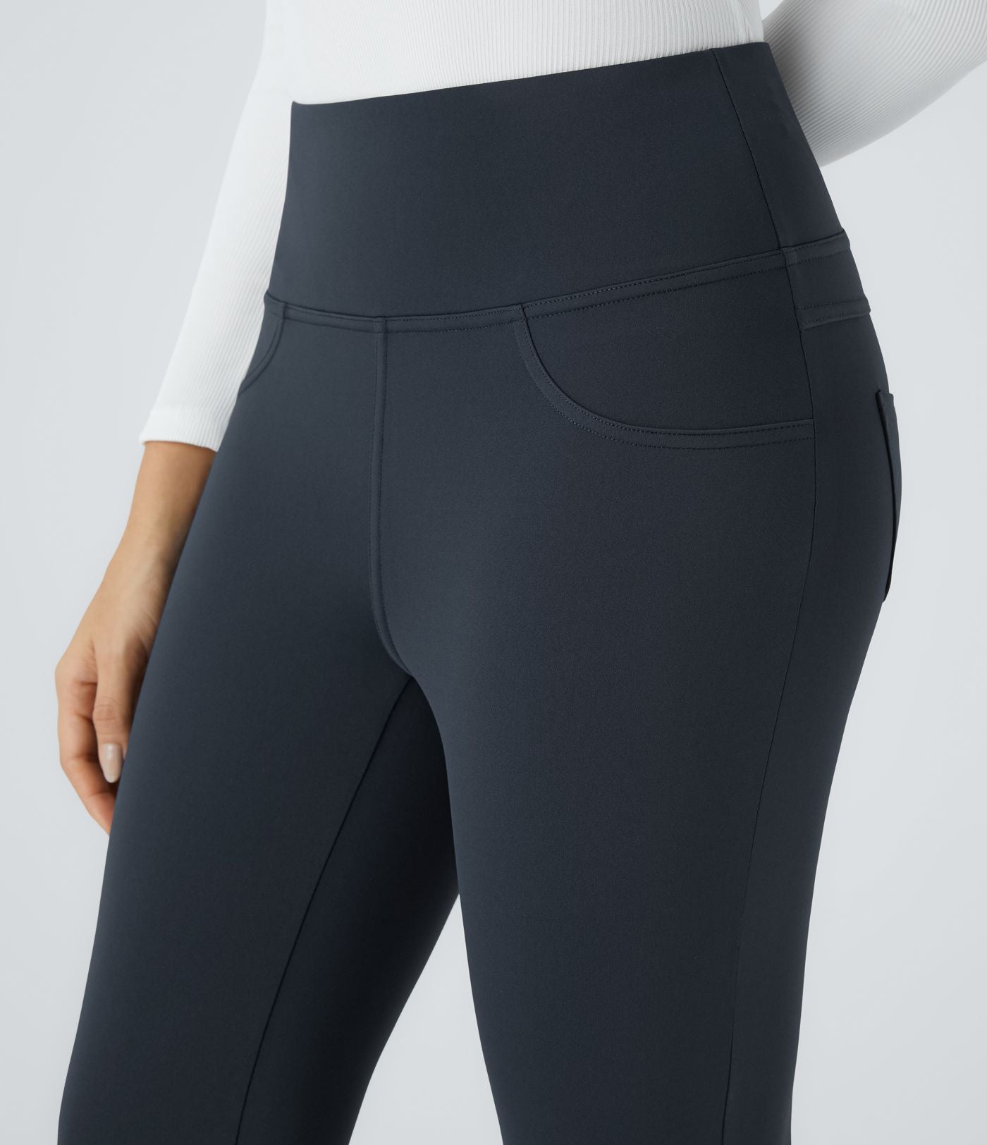 Pantalon de travail fuselé taille haute Halara Flex™ DayStretch avec poches