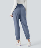 Jogging randonnée taille haute poches zippées