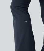 Pantalon de yoga à coupe bootcut gainant galbant taille haute avec effet scrunch et poches Halara UltraSculpt™