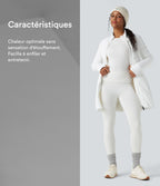 Doudoune PuffFlex col montant double zip avec passants pouces avec poches