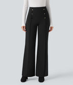 Pantalon tailleur large gainant taille haute Halara Flex™