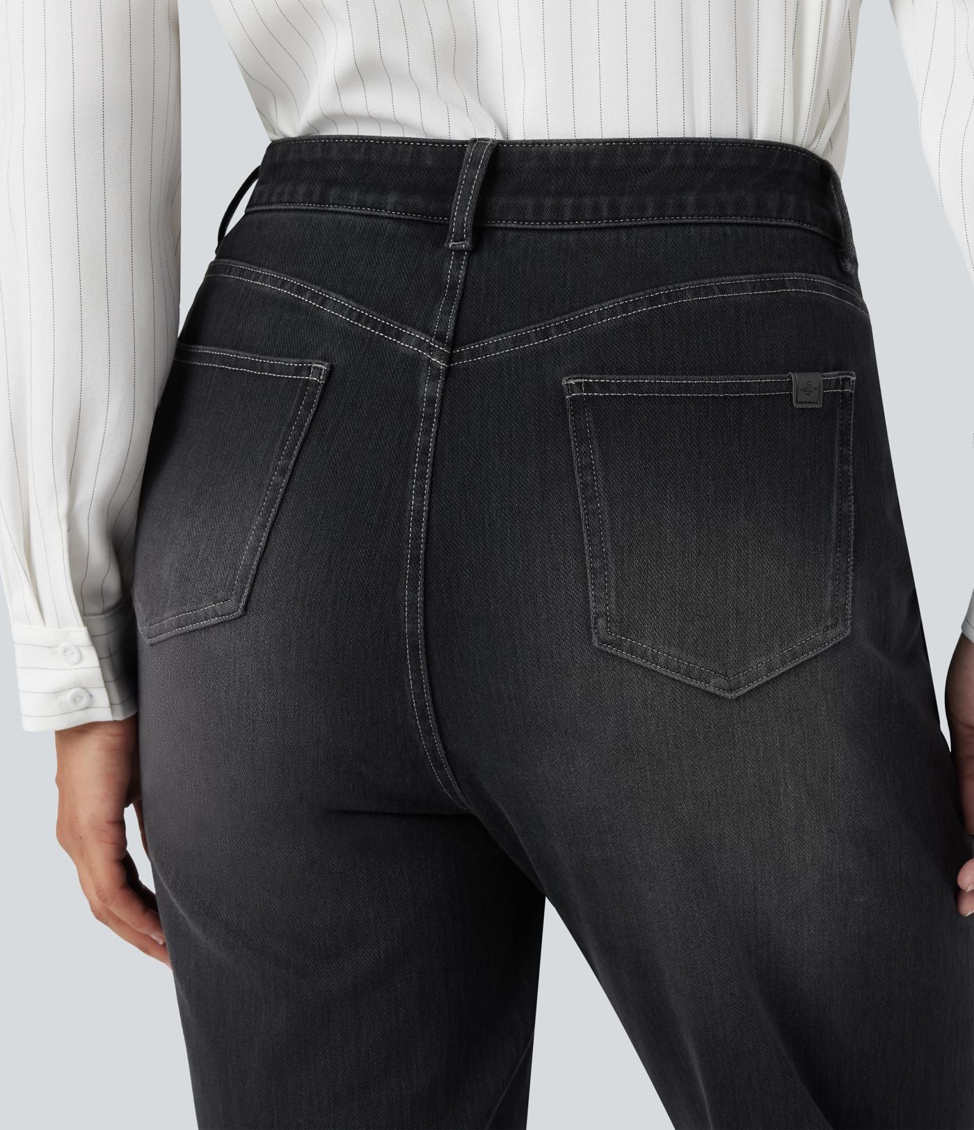 Jean 7/8 Halara Flex™ taille haute avec poches