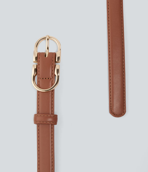 Ceinture en métal à double boucle