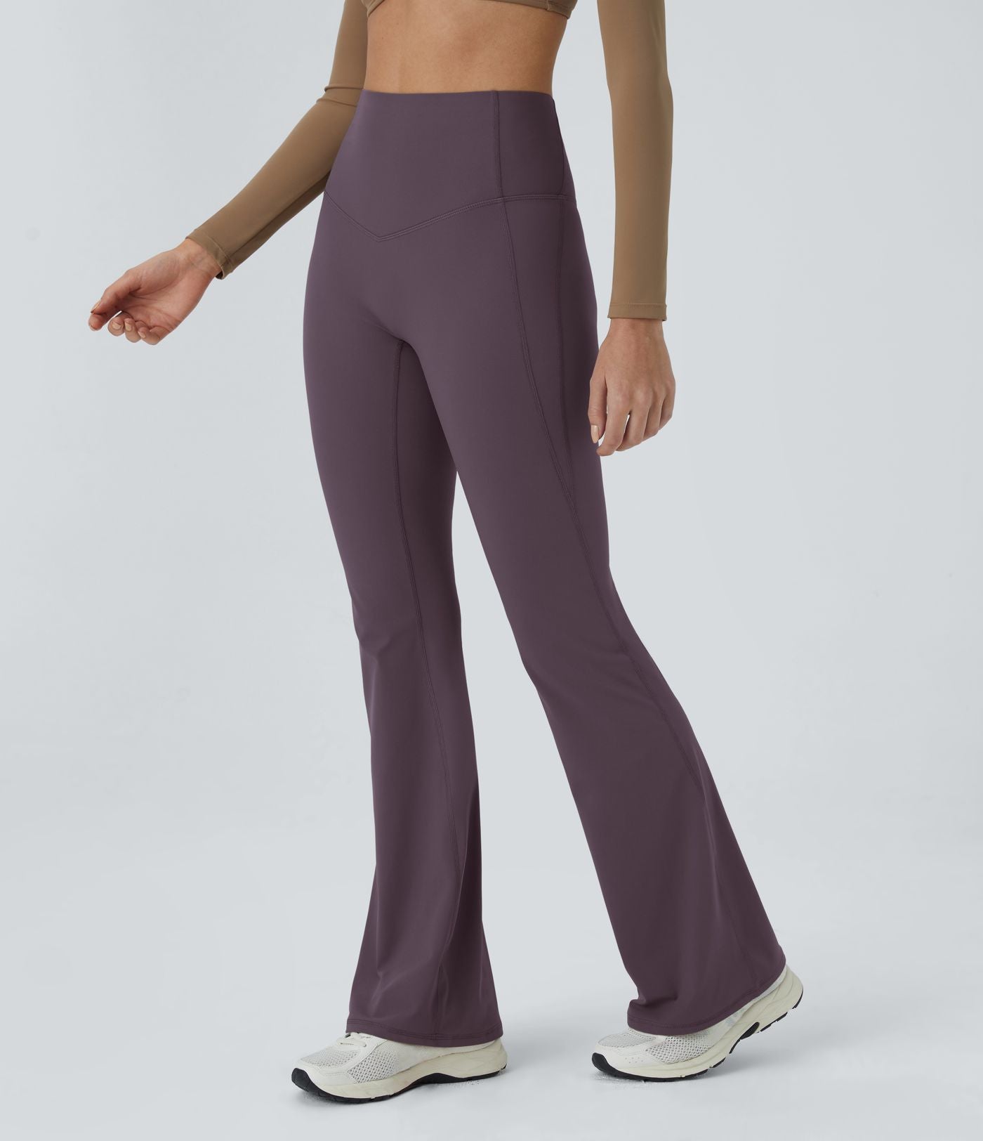 Pantalon 7/8 d'entraînement gainant galbant taille haute avec poches Halara UltraSculpt™